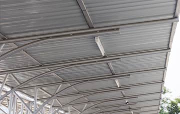 installing Forty Green metal roofing